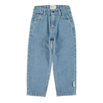 Piupiuchick Unisex Trousers Washed Navy Denim