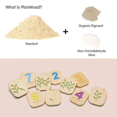 Plantoys Braille Nummers - Studio Play