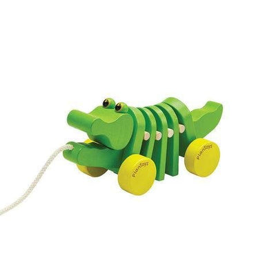 Plantoys Trekmobiel Dansende Krokodil - Studio Play
