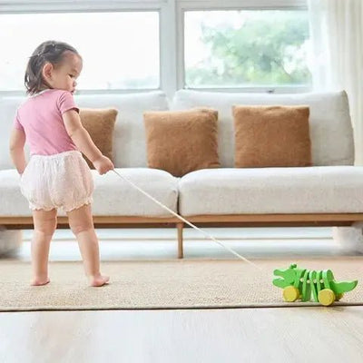 Plantoys Trekmobiel Dansende Krokodil - Studio Play