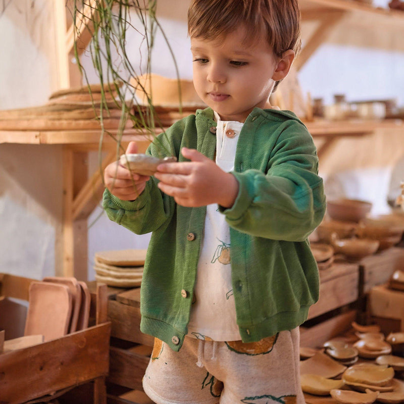 Play Up Baby Fleece Jacket Botanical