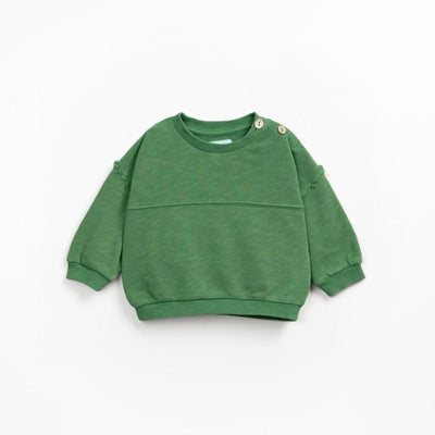 Play Up Baby Fleece Sweater Botanical - Studio Play
