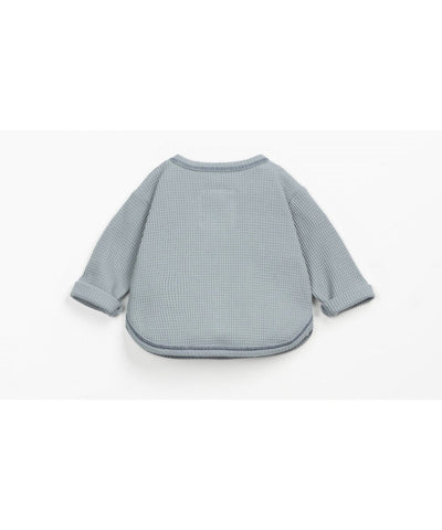 Play Up Baby Interlock Sweater Elephant