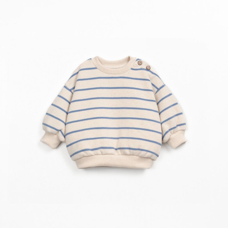 Play Up Baby Striped Jersey Sweater Watercolor - Studio Play
