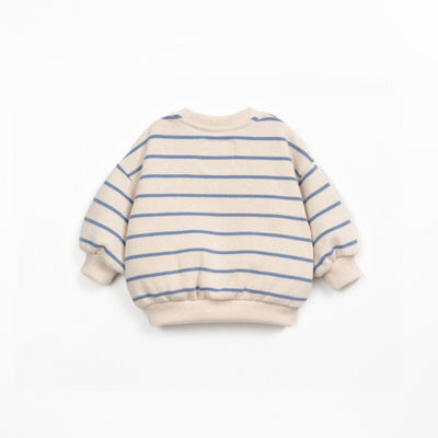 Play Up Baby Striped Jersey Sweater Watercolor - Studio Play