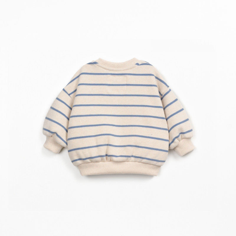 Play Up Baby Striped Jersey Sweater Watercolor - Studio Play