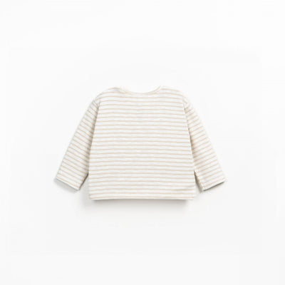Play Up Baby Striped Rib Flamé LS T-shirt Pottery - Studio Play