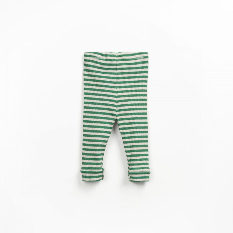 Play Up Baby Striped Rib Leggings Botanical - Studio Play
