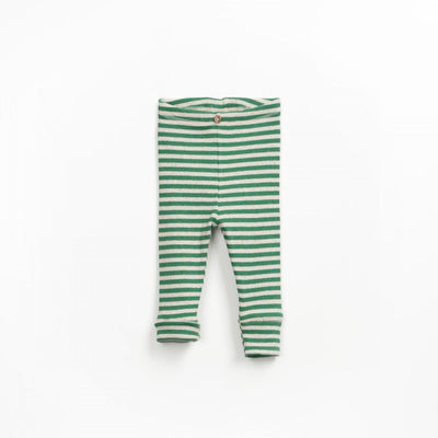 Play Up Baby Striped Rib Leggings Botanical - Studio Play