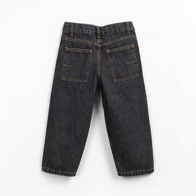 Play Up Denim Trousers Grafite