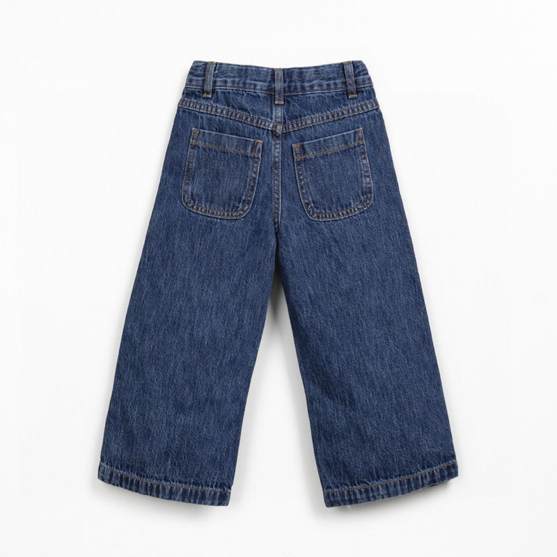 Play Up Denim Trousers Wide - Studio Play