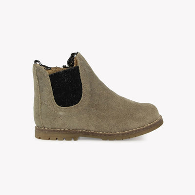 Pom D'api Bob Jod Zip Velours Oily Kaki - Studio Play