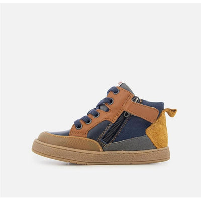 Pom D'api Mousse Bump Marine - Camel - Studio Play