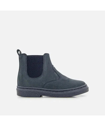 Pom D'api Trix Jod Zip Nubuck Navy