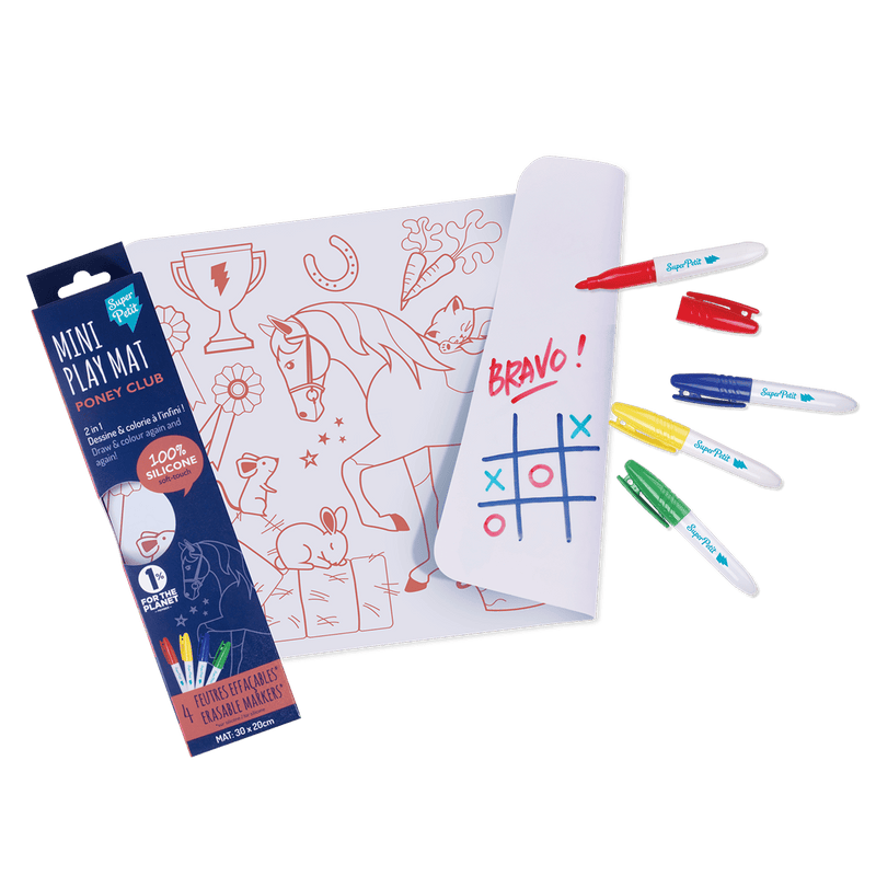 Super Petit Mini Travel Coloring Mat &