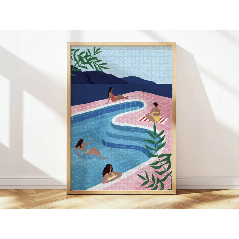 La petite Epicerie Puzzel Pool Ladies - 1000 Stukken