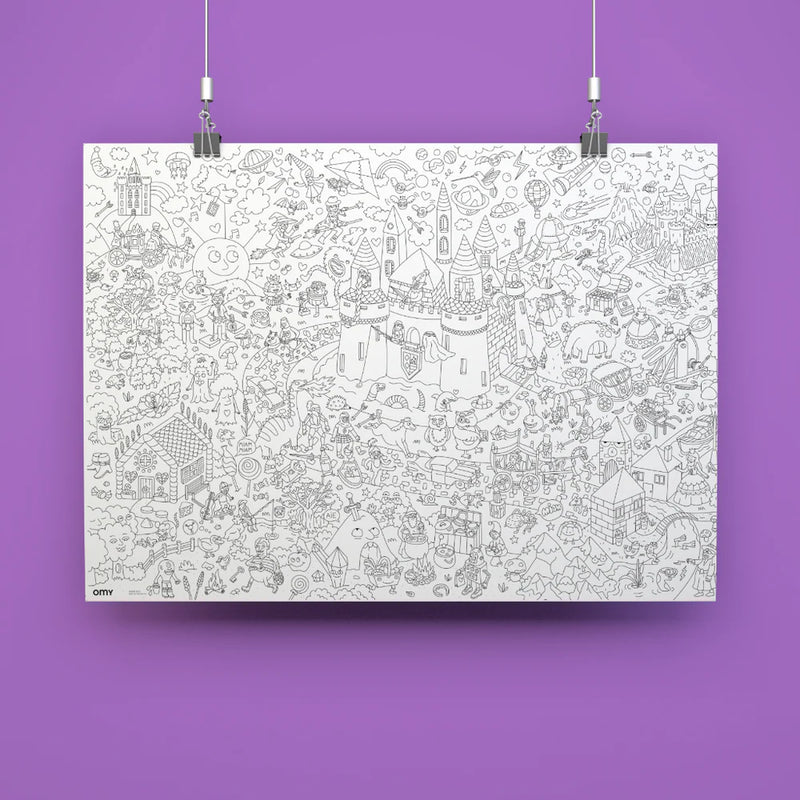 OMY XL Kleurposter Magic