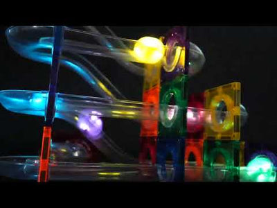 Cleverclixx Ball Run Dazzling Lights Pack Intense 100 Pieces