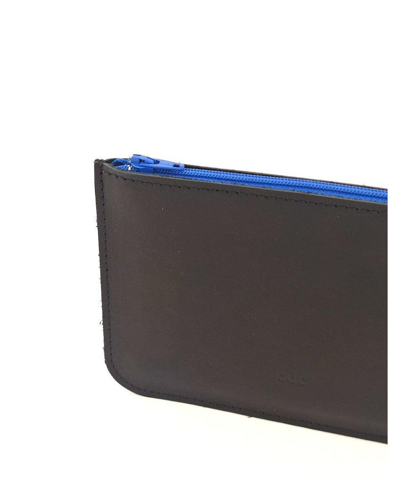 Puc Easy Wallet Big Black/Kobalt Zipper