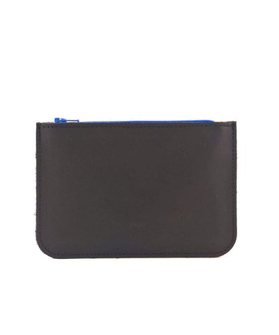 Puc Easy Wallet Big Black/Kobalt Zipper