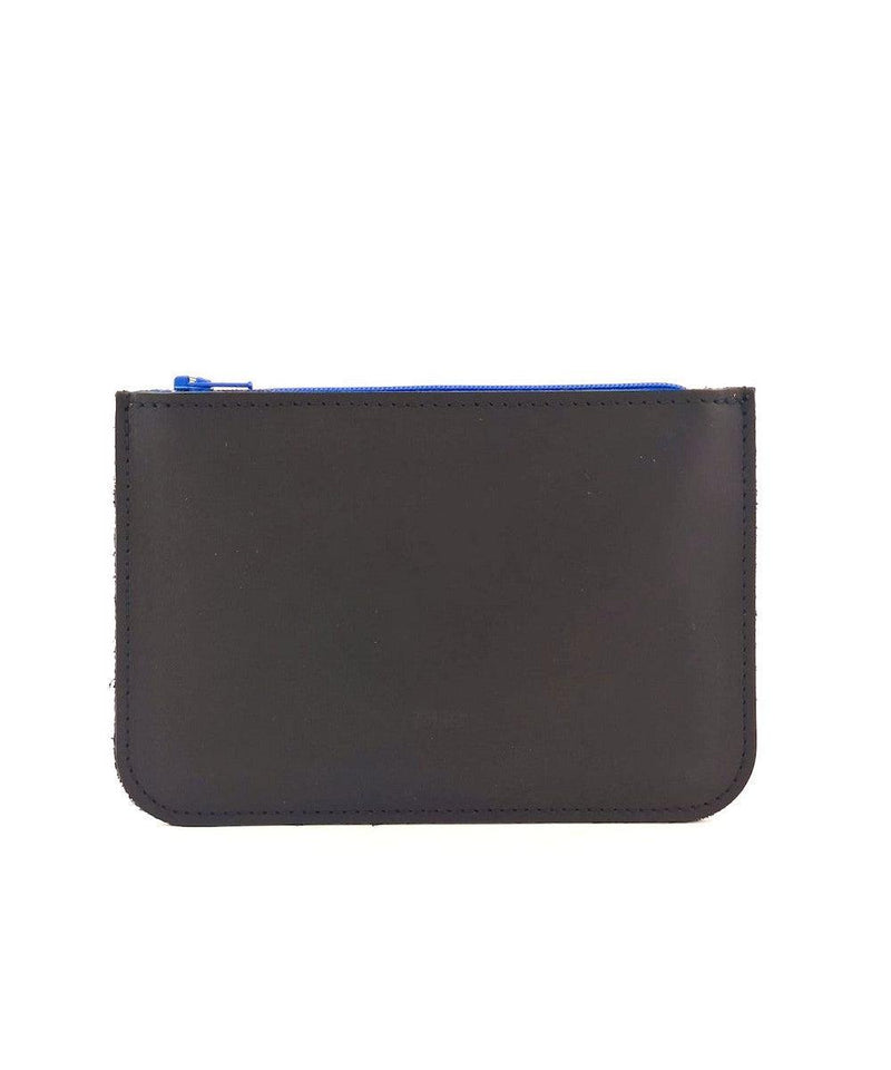 Puc Easy Wallet Big Black/Kobalt Zipper