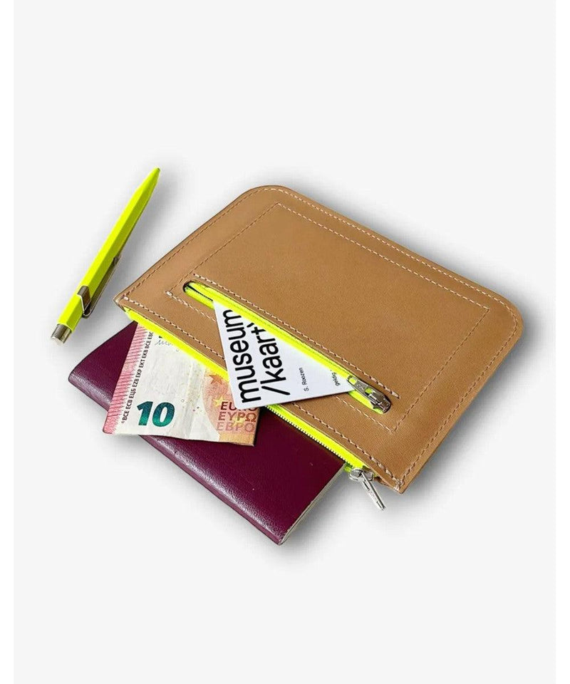 Puc Easy Wallet Big Black/Kobalt Zipper