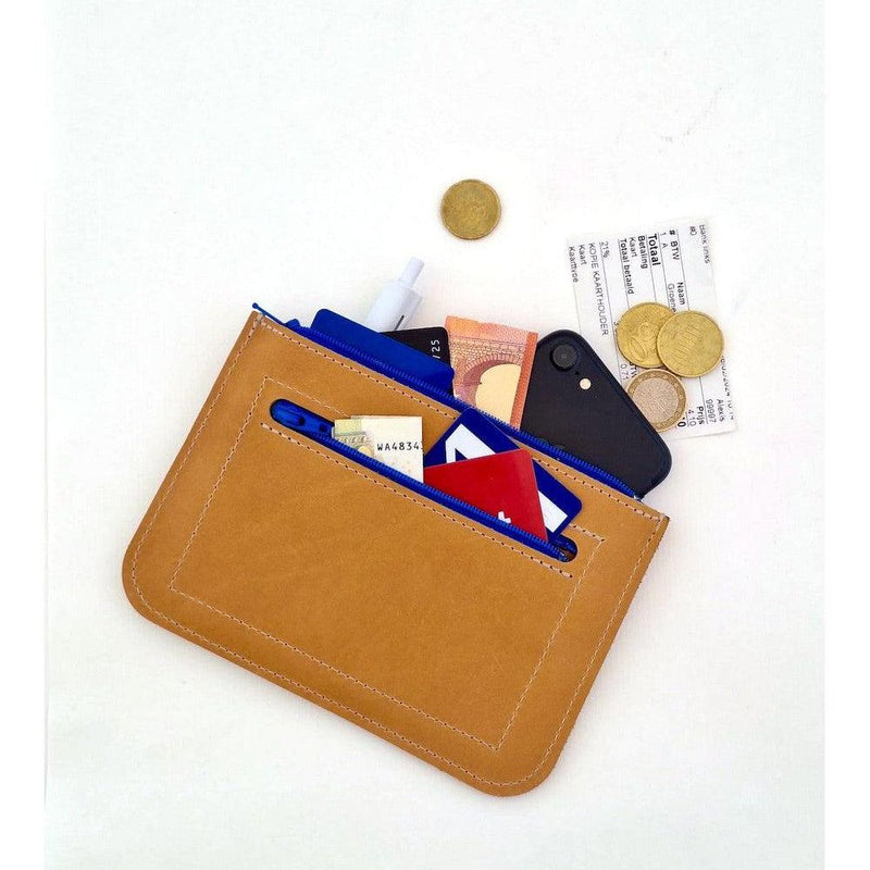 Puc Easy Wallet Big Black/Kobalt Zipper - Studio Play
