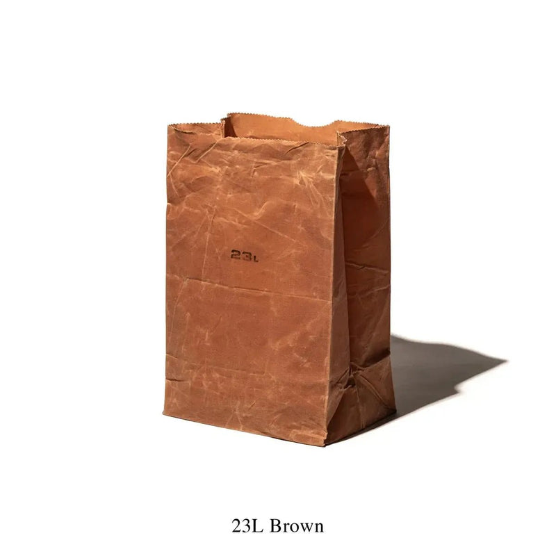 Puebco Cotton PaperBag Bag 23l Brown - Studio Play