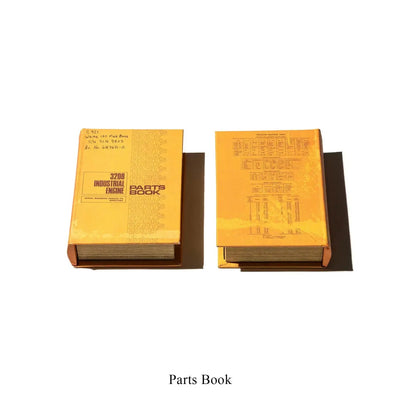 Puebco Empty Book Storage Box - Parts Book - Studio Play