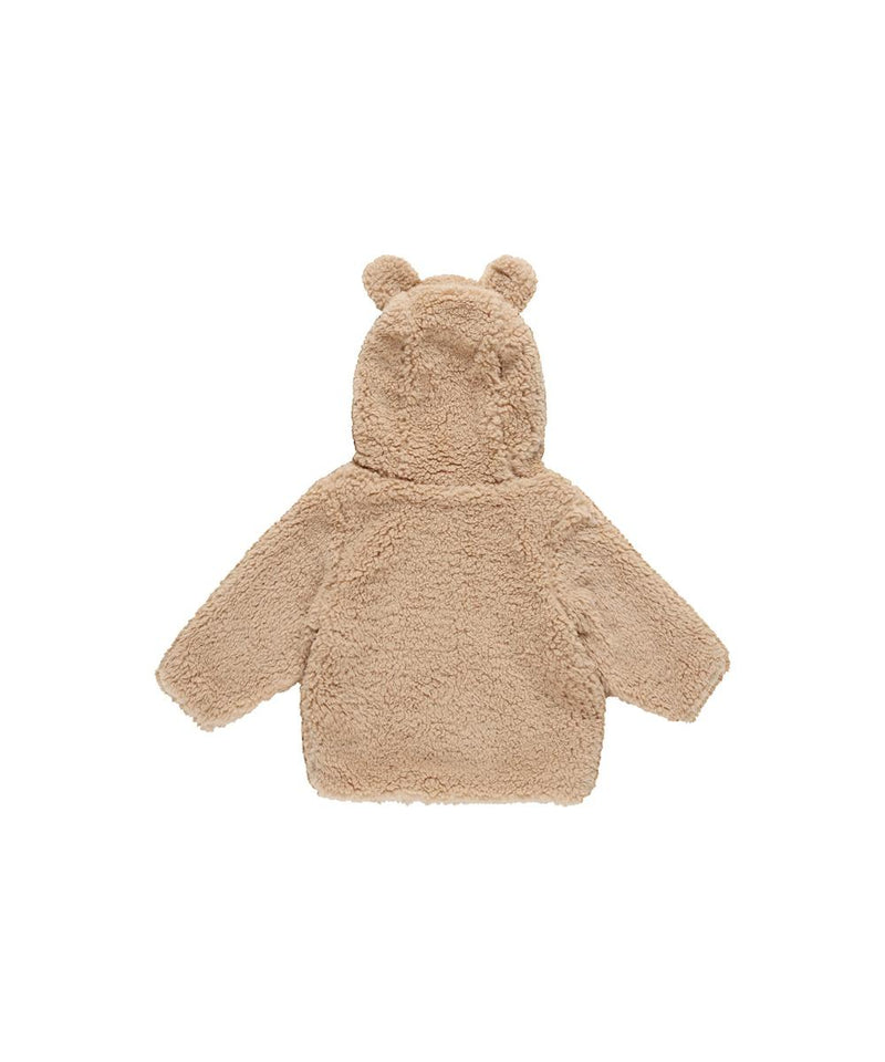 Quincy Mae Baby Bear Jacket Beige