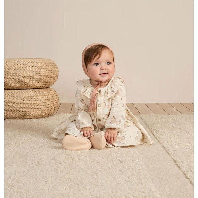 Quincy Mae Baby Booties Shell - Studio Play