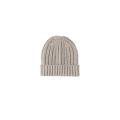 Quincy Mae Baby Chunky Knit Beanie Fog - Studio Play