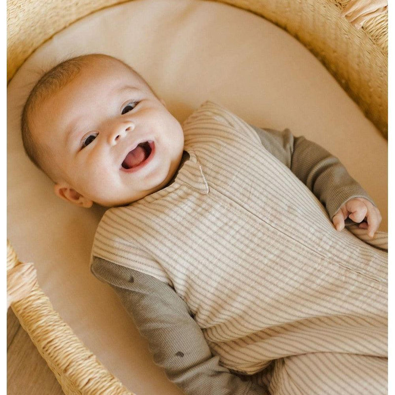 Quincy Mae Sleep Bag Basil Stripe - Studio Play