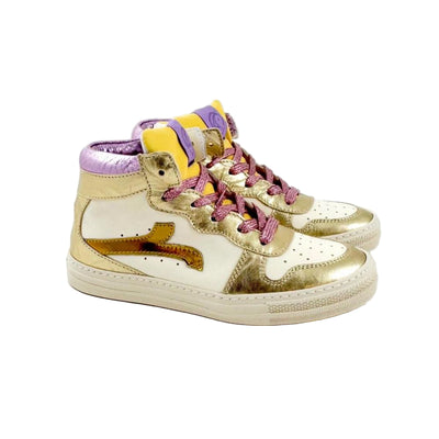 Rondinella 11993-6 High Sneaker Platin