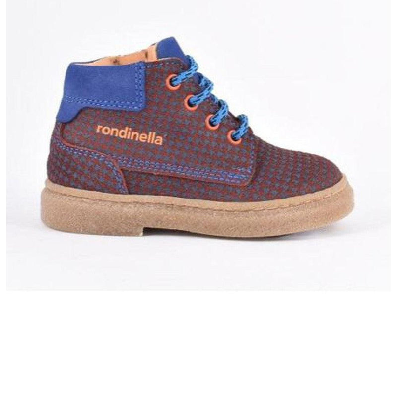 Rondinella Brown Bootie Blue Veget - Studio Play
