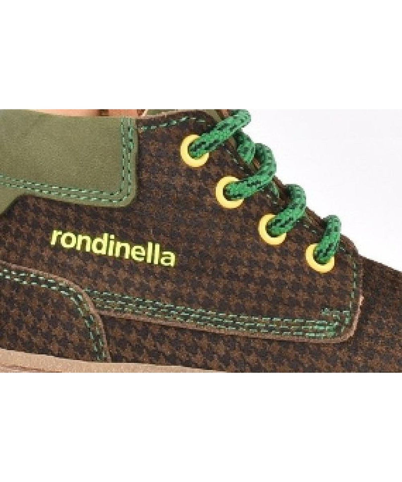Rondinella Brown Bootie Green Veget