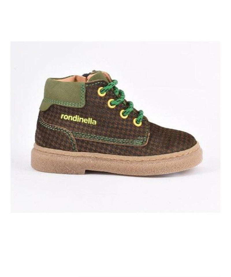 Rondinella Brown Bootie Green Veget