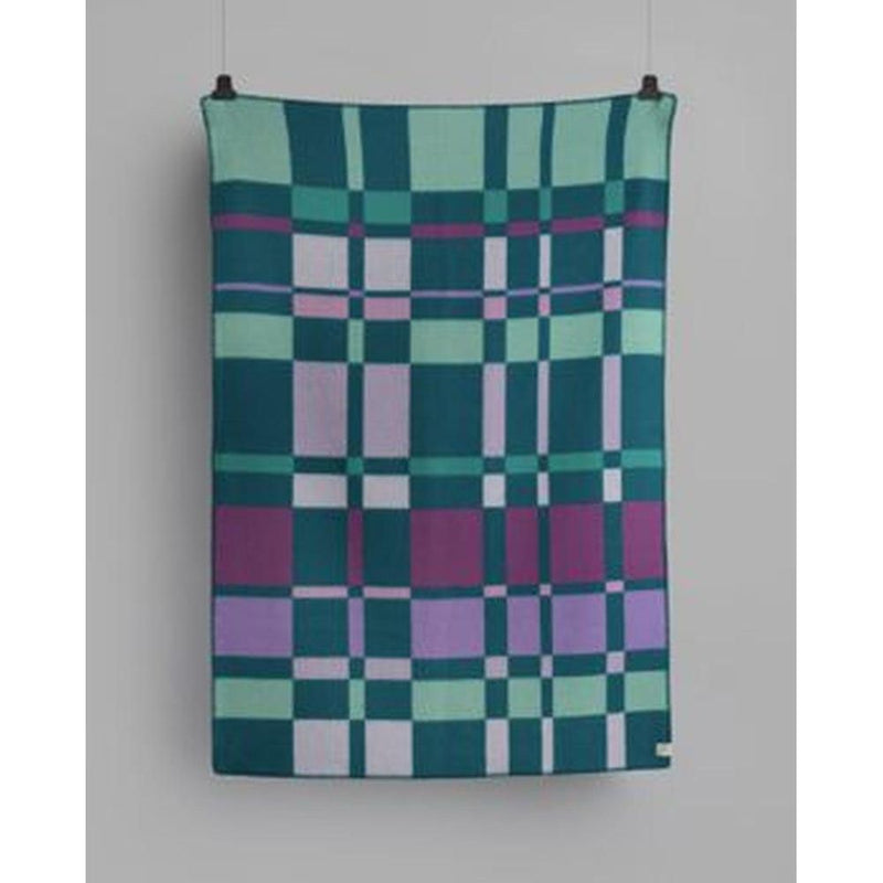 Roros Tweed City Aqua Throw - Studio Play
