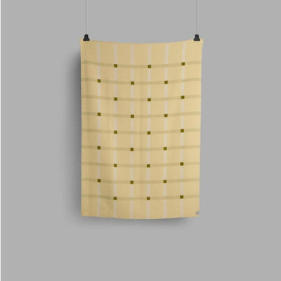 Roros Tweed Knut Lime Throw