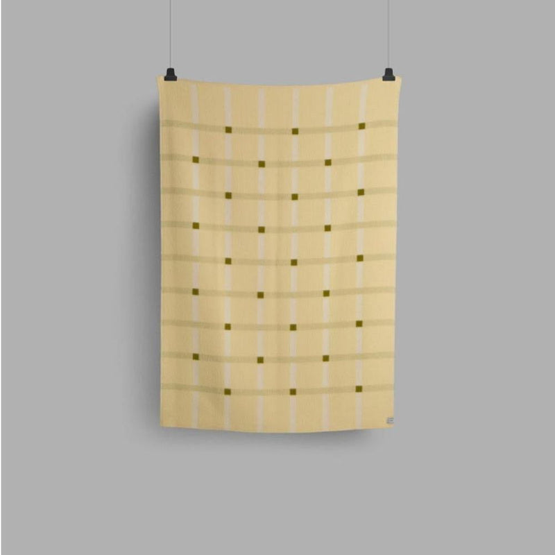 Roros Tweed Knut Lime Throw