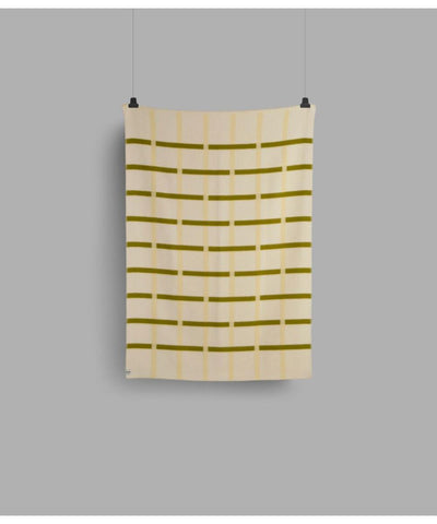 Roros Tweed Knut Lime Throw