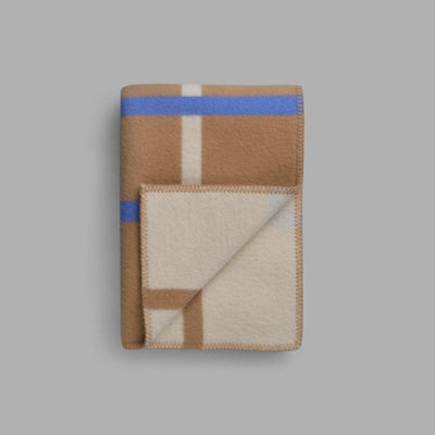 Roros Tweed Knut Taupe Throw - Studio Play