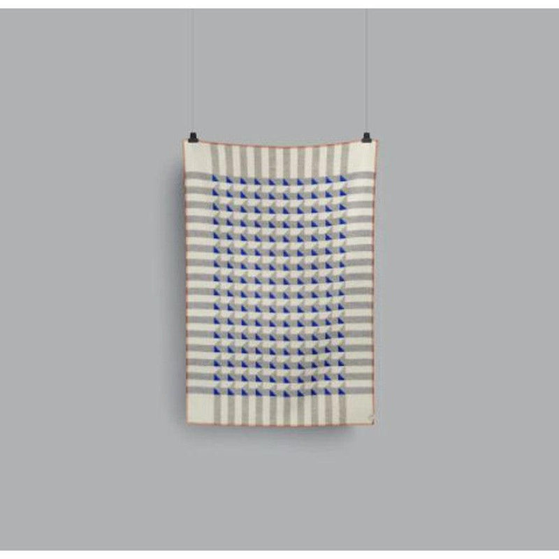 Roros Tweed Kvam Blue Throw