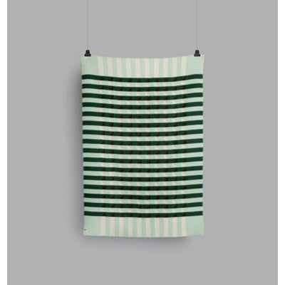 Roros Tweed Kvam Green Throw - Studio Play