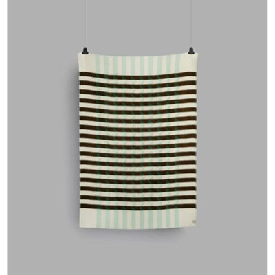Roros Tweed Kvam Green Throw
