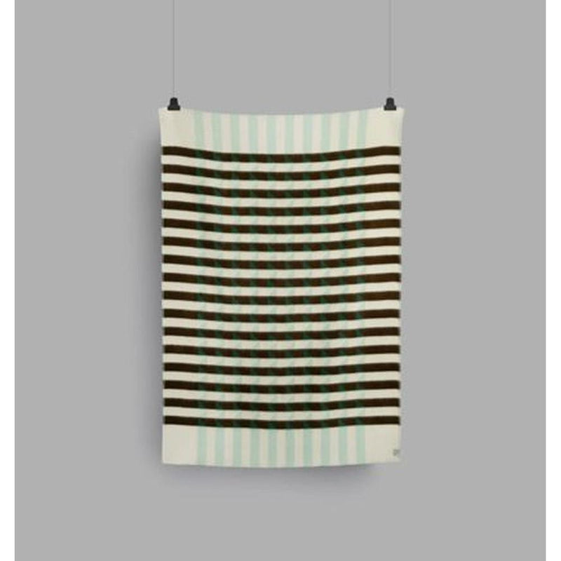 Roros Tweed Kvam Green Throw