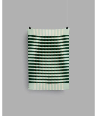Roros Tweed Kvam Green Throw