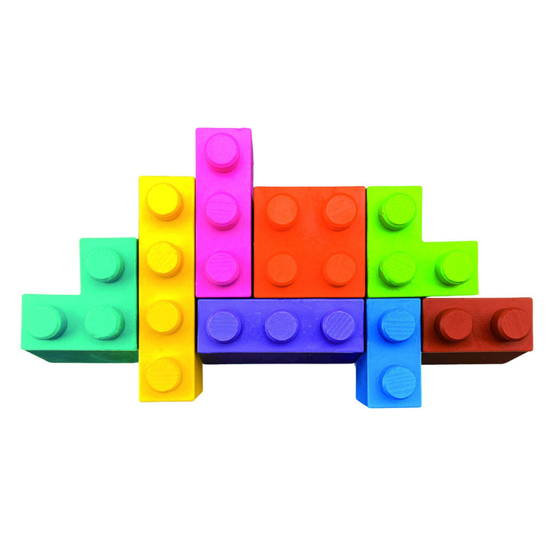 Haku Yoka Block Crayons Triceratops