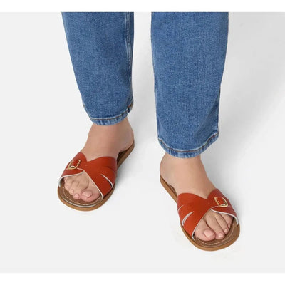 Salt Water Sandal Adult Classic Slide Paprika - Studio Play