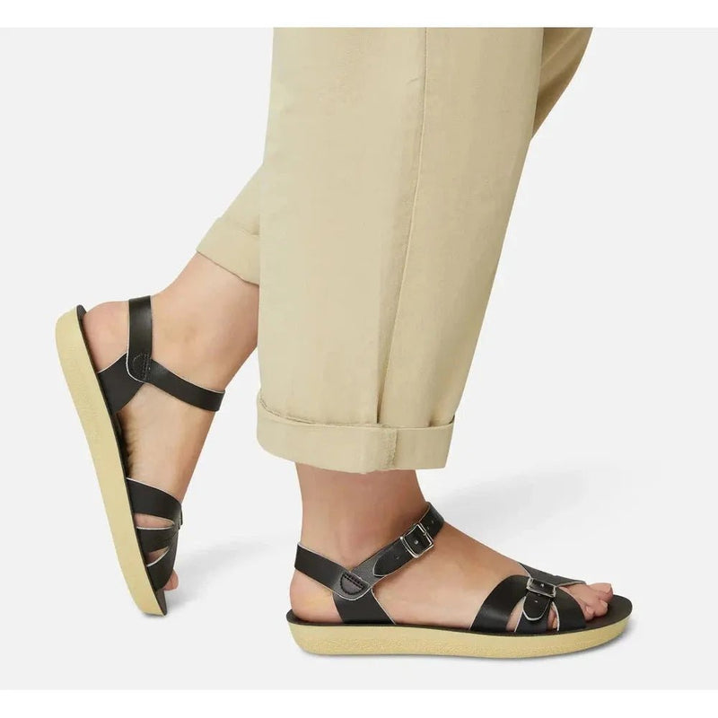Salt - Water Sandals Adult Boardwalk Black - Studio Play